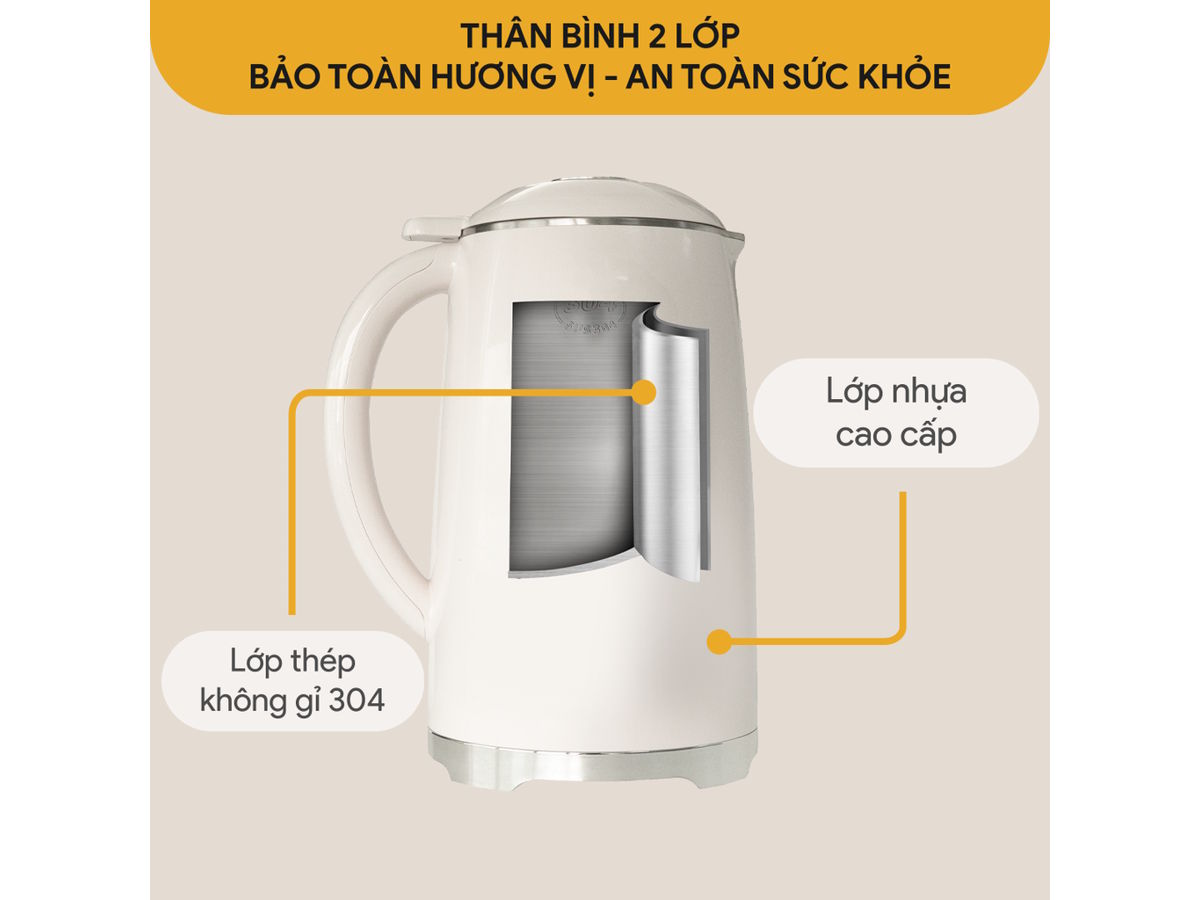 Máy làm sữa hạt đa năng Bluestone SMB-7331 (1.2 lít, 950W)