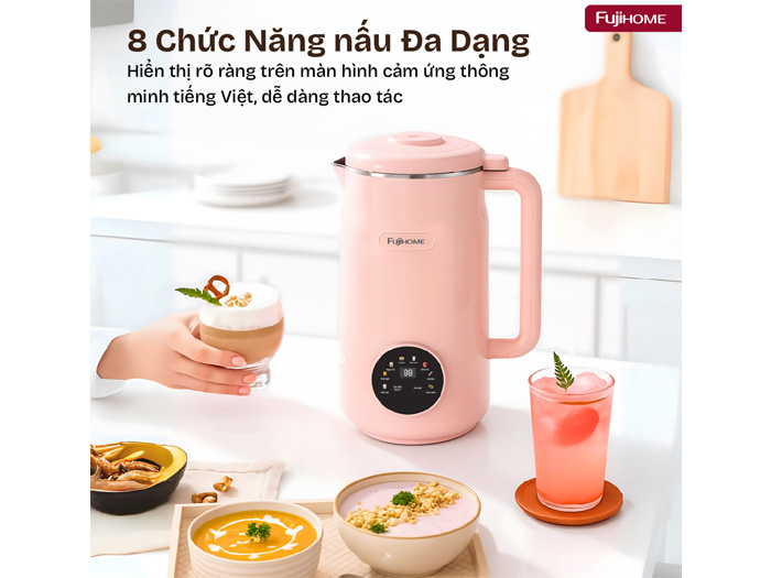 Máy làm sữa hạt đa năng Fujihome SM826