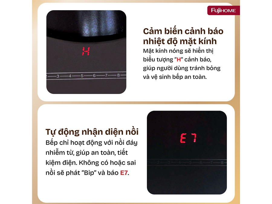 Bếp từ đôi Fujihome IC2623