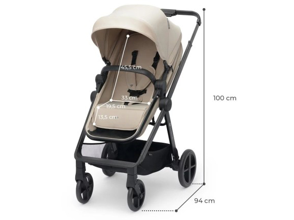 Bộ xe đẩy cho bé Kinderkraft NEWLY