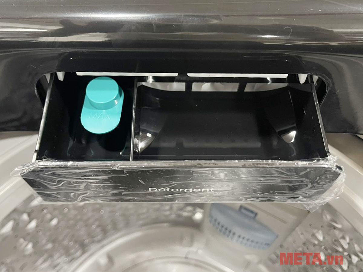 Ngăn để nước giặt, xả Máy giặt Hisense WT80F30