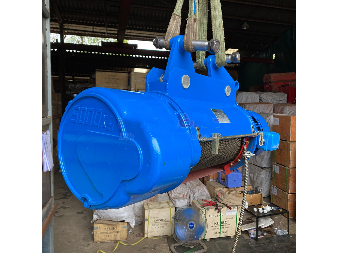 Pa lăng cáp điện Dosu CD1-1 1 tấn 380V