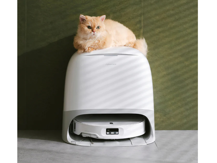 Robot hút bụi lau nhà Roborock Qrevo Curv 2 Pro (RRE0BEL + EWFD53HRR, PID:QC2F02-00)