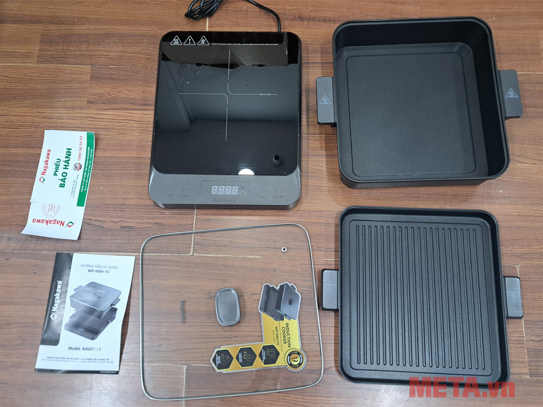 Bếp điện từ đa năng Nagakawa NAG0717