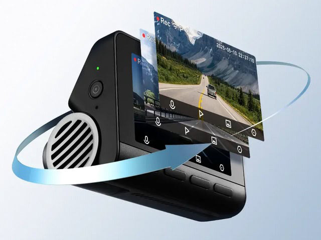 Camera hành trình trước sau 70mai A800SE-1