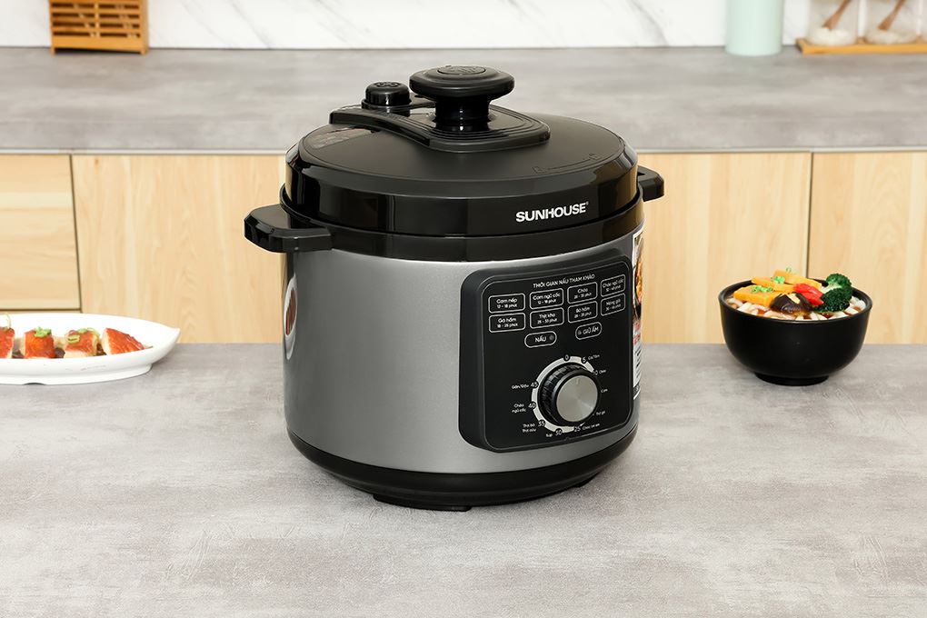 Nồi áp suất điện đa năng 5 lít Sunhouse SHD1551