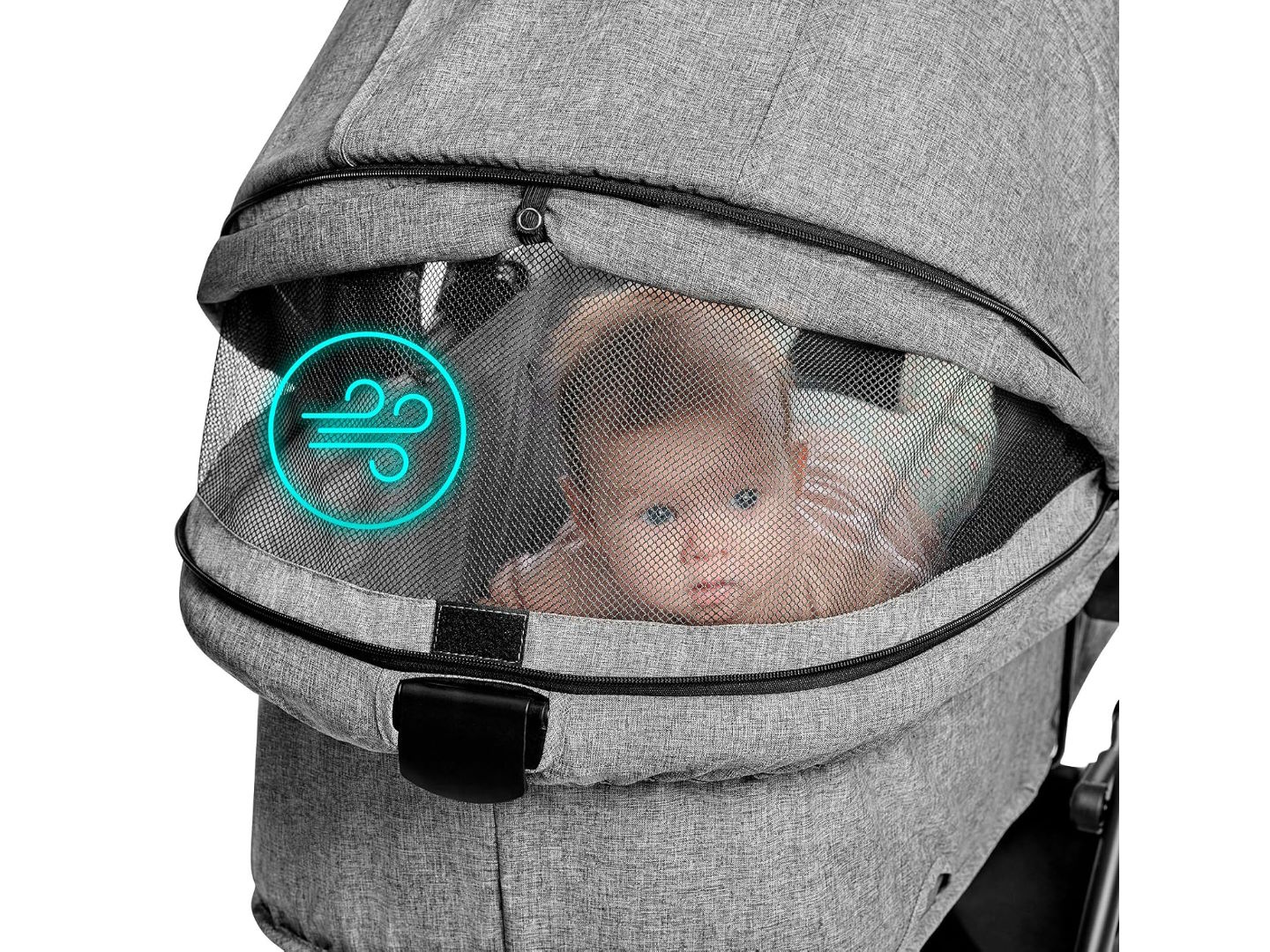 Bộ xe đẩy cho bé Kinderkraft XMOOV3IN1