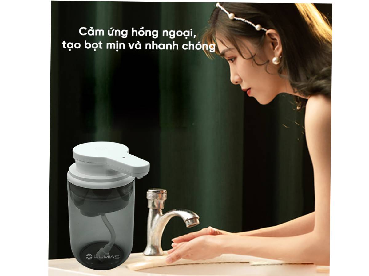 Hộp đựng xà phòng tự động xả dung dịch xà phòng Hộp đựng xà phòng