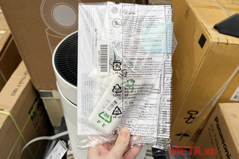 Máy lọc không khí LG PuriCare 1 tầng AS65GDWH0 Máy lọc không khí LG PuriCare 1 tầng AS65GDWH0