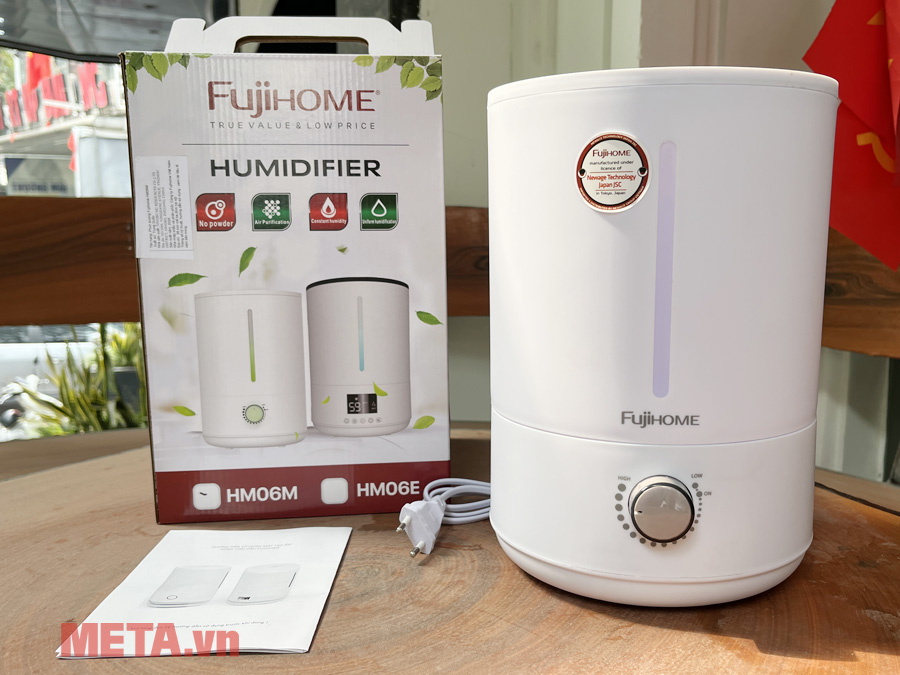 Máy phun sương tạo ẩm, xông tinh dầu Fujihome HM06M