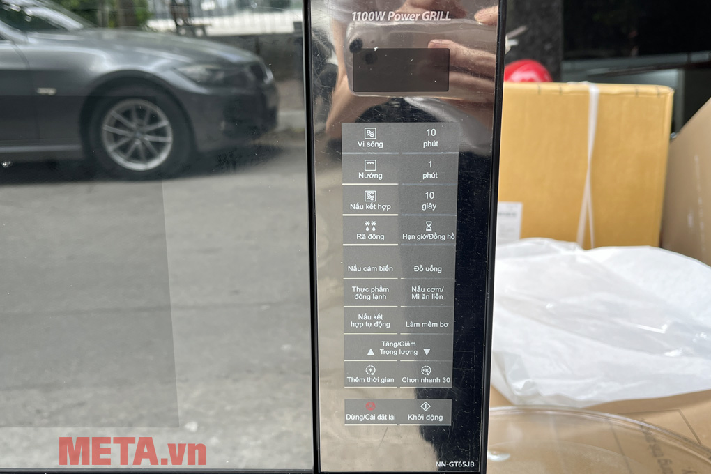 Các chức năng Lò vi sóng có nướng Panasonic NN-GT65JBYUE