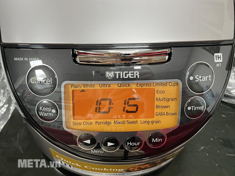 Bảng điều khiển dễ thao tác