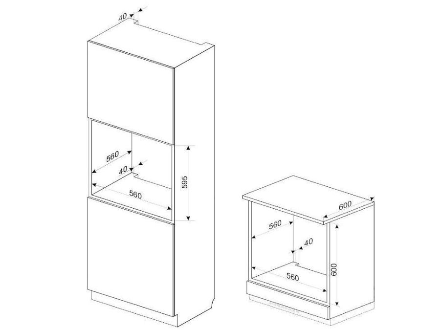 Lò nướng âm tủ Fagor X-class 8H-115BMSXA