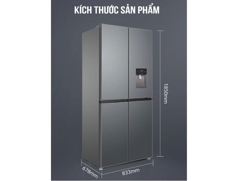 Tủ lạnh 4 cửa inverter 524 lít Coex RM-4004MSW (Black) Tủ lạnh 4 cửa inverter 524 lít Coex RM-4004MSW (Black)