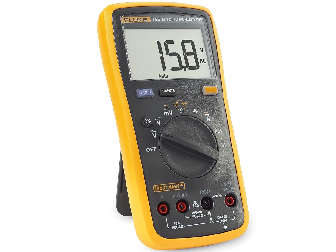 Đồng hồ vạn năng Fluke 15B Max-01 (1000V, 0.5%+3, IP40)
