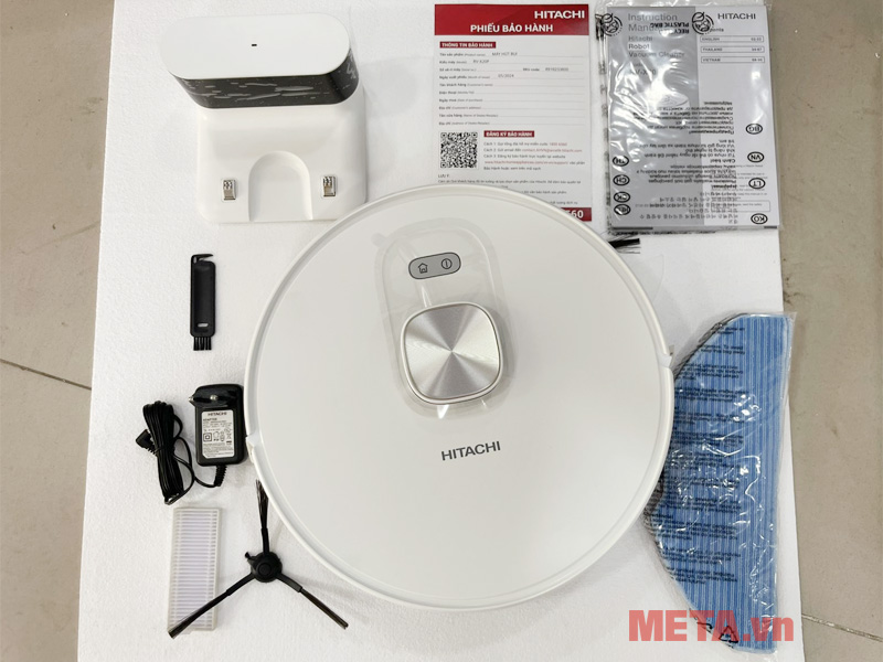 Robot hút bụi lau nhà Hitachi RV-X20P