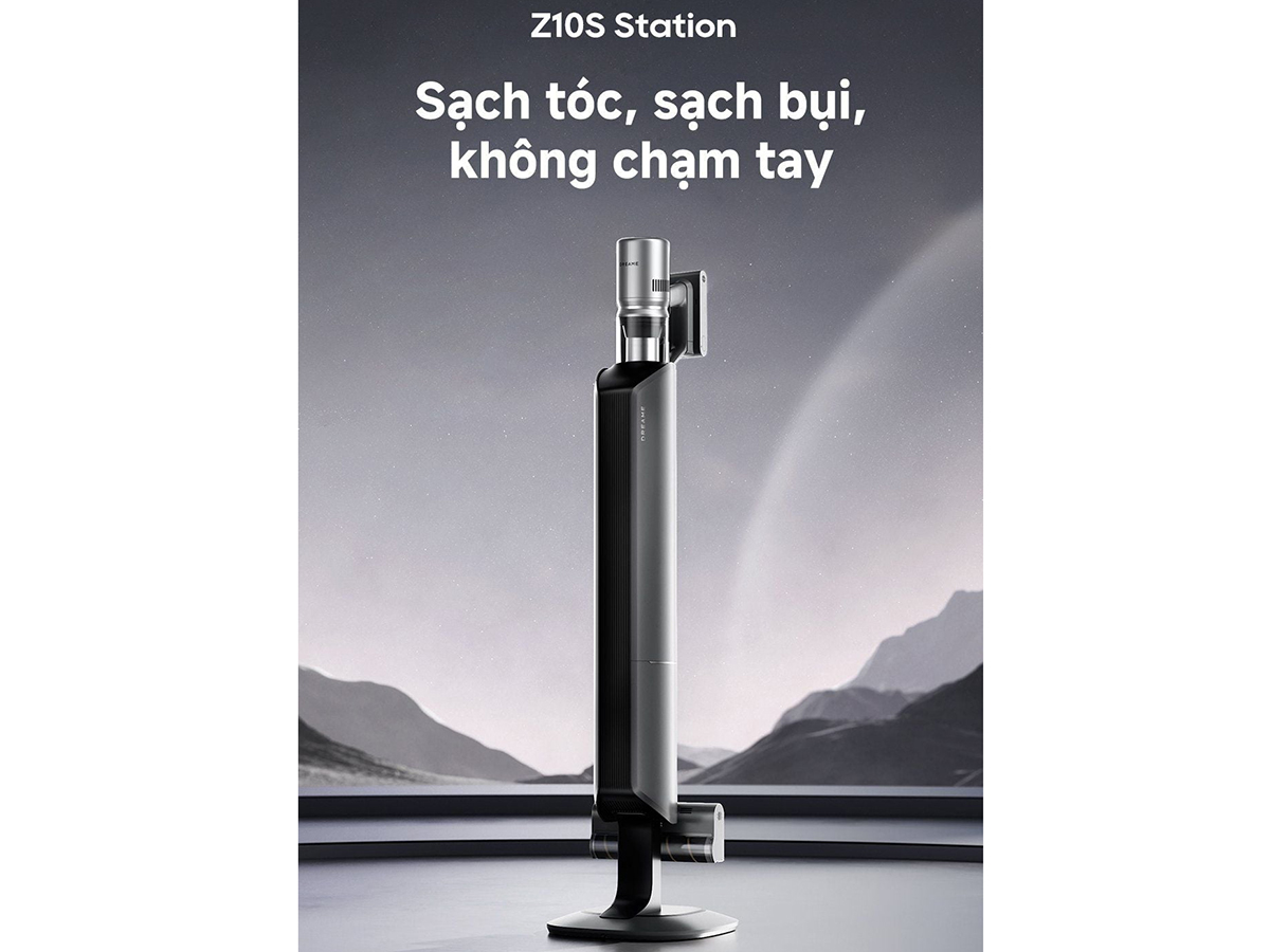 Máy hút bụi không dây Dreame Z10S Station tự động đổ bụi