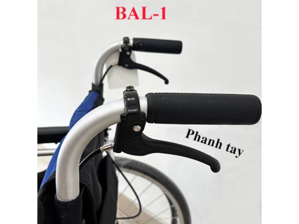 Xe lăn Miki BAL-1 khung hợp kim nhôm