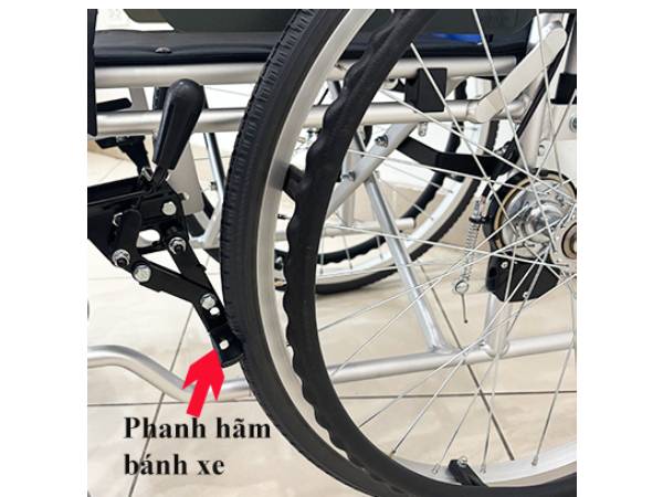 Xe lăn Miki BAL-2 khung hợp kim nhôm