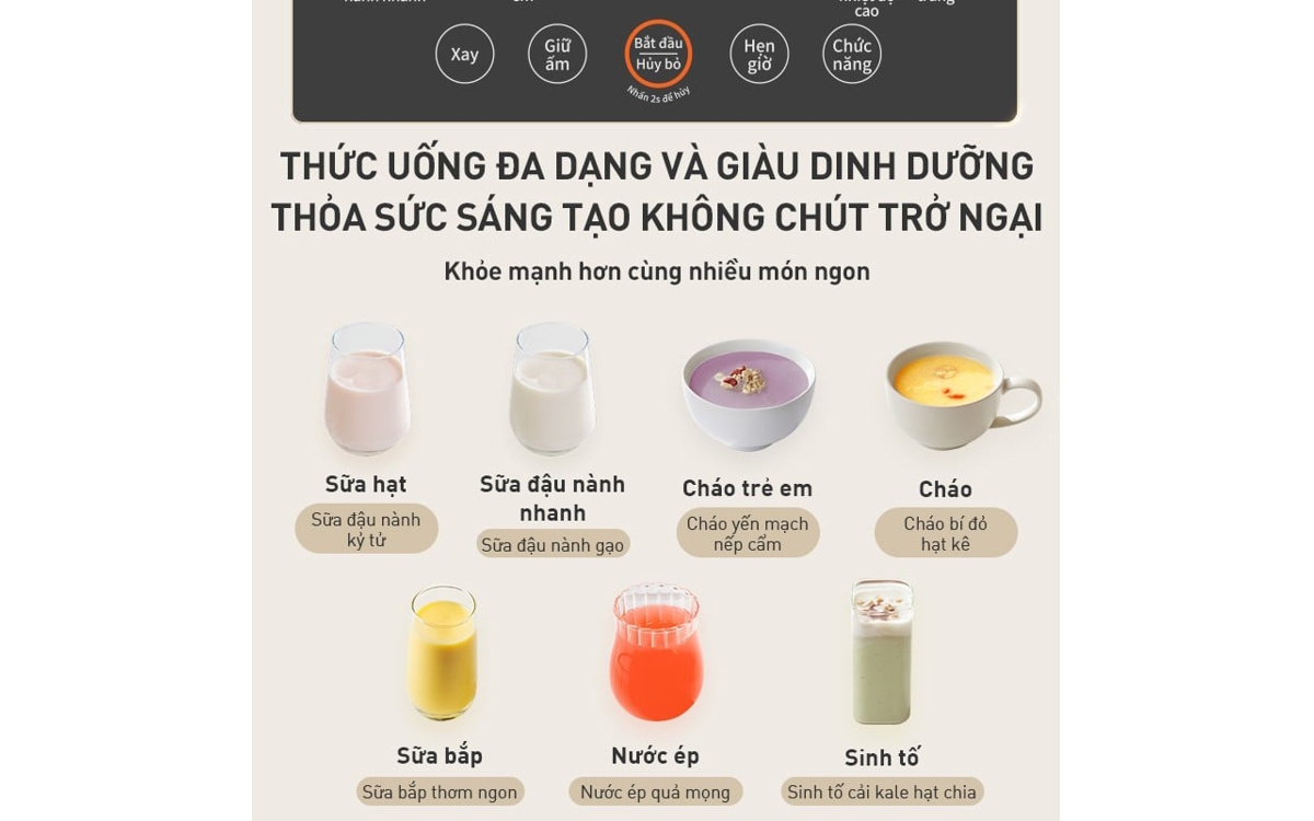 Máy làm sữa hạt Joyoung JHSB-602 Pro 1.5 lít