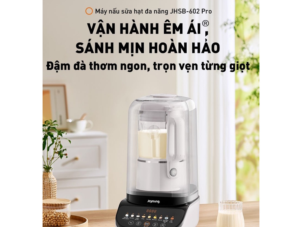 Máy làm sữa hạt Joyoung JHSB-602 Pro 1.5 lít