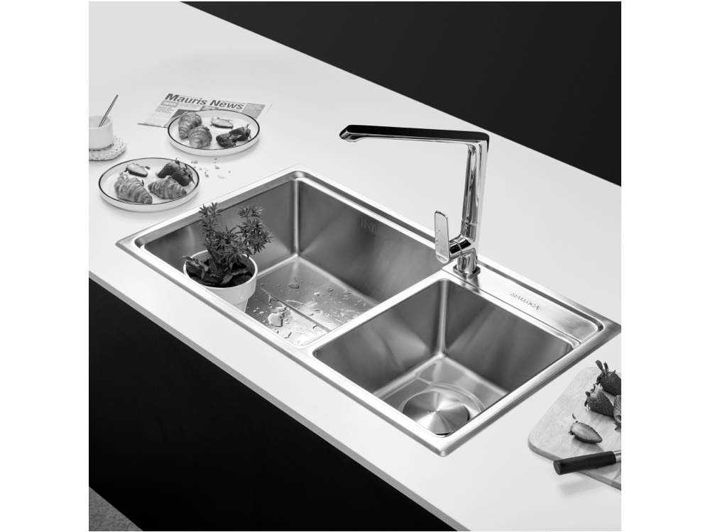 Chậu rửa chén Malloca MS 5082W