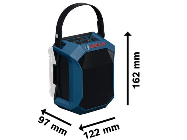 Loa Bluetooth Bosch GPB 18V-1C Solo 06014A7080 (Chưa pin, sạc)