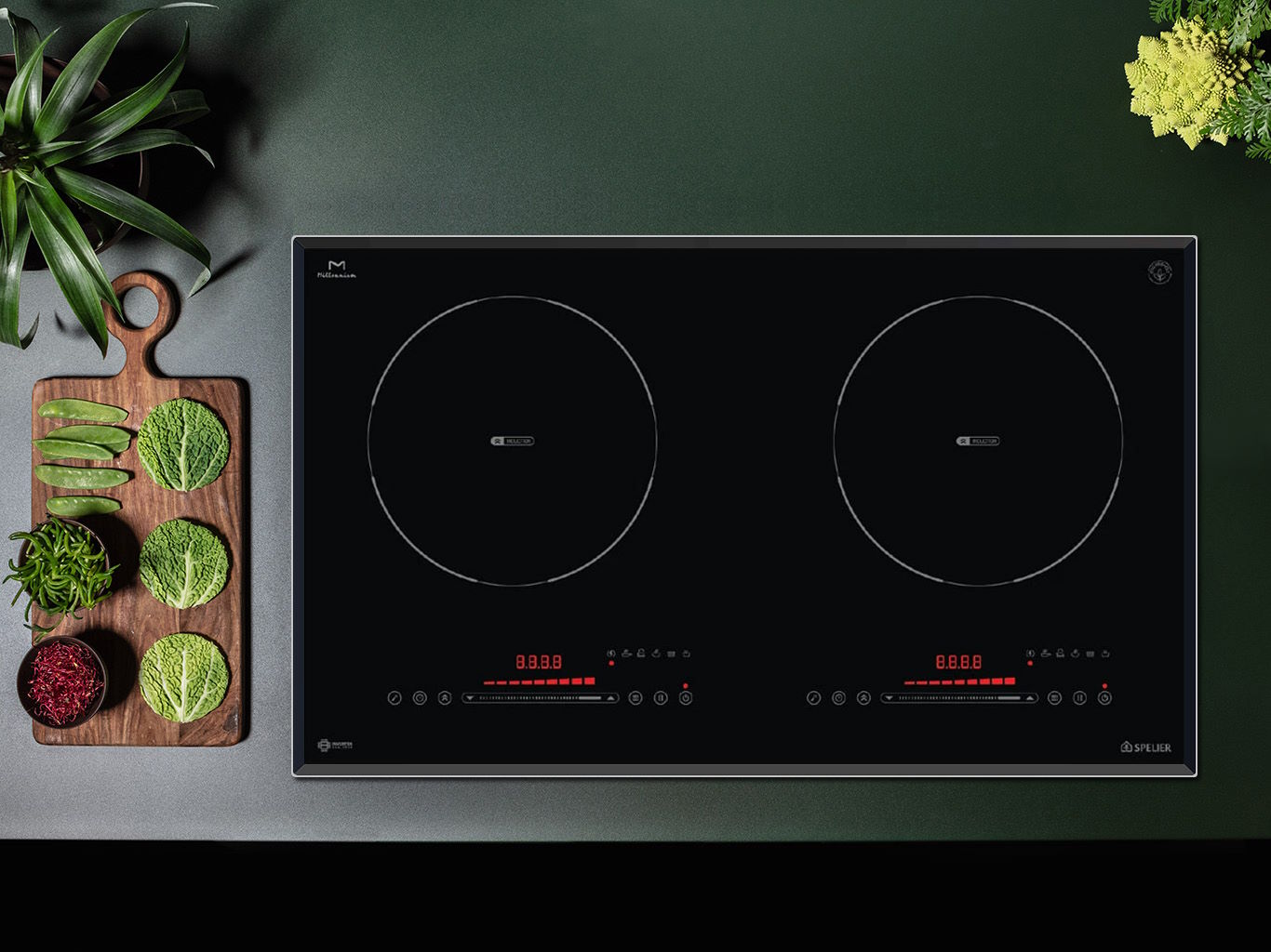 Bếp từ đôi Spelier STL-230C