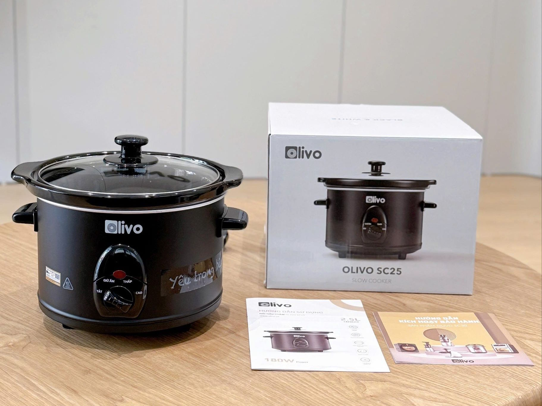 Nồi nấu chậm Olivo SC25