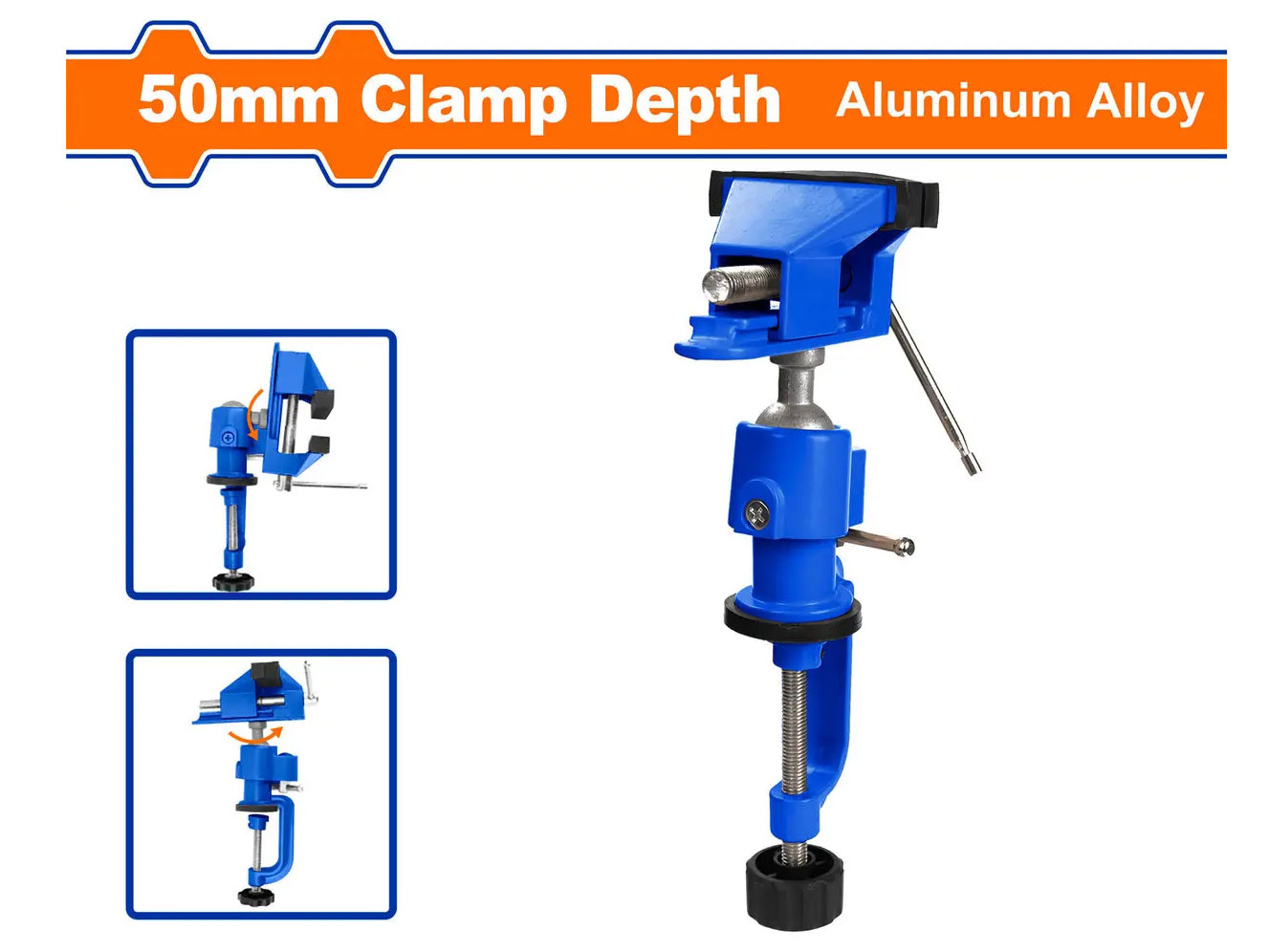 Ê tô bàn 50mm Wadfow WABV1550