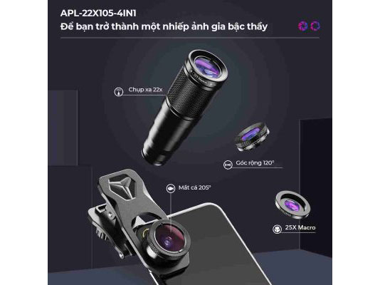 Ống kính APL-22X105-4IN1