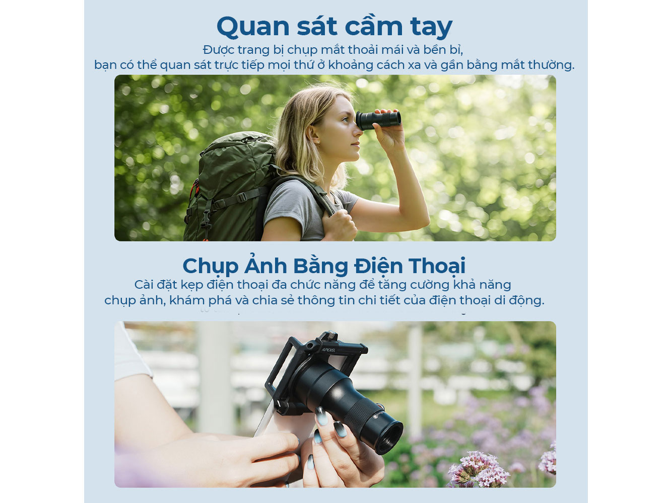 Ống kính camera điện thoại Apexel APL-TM6