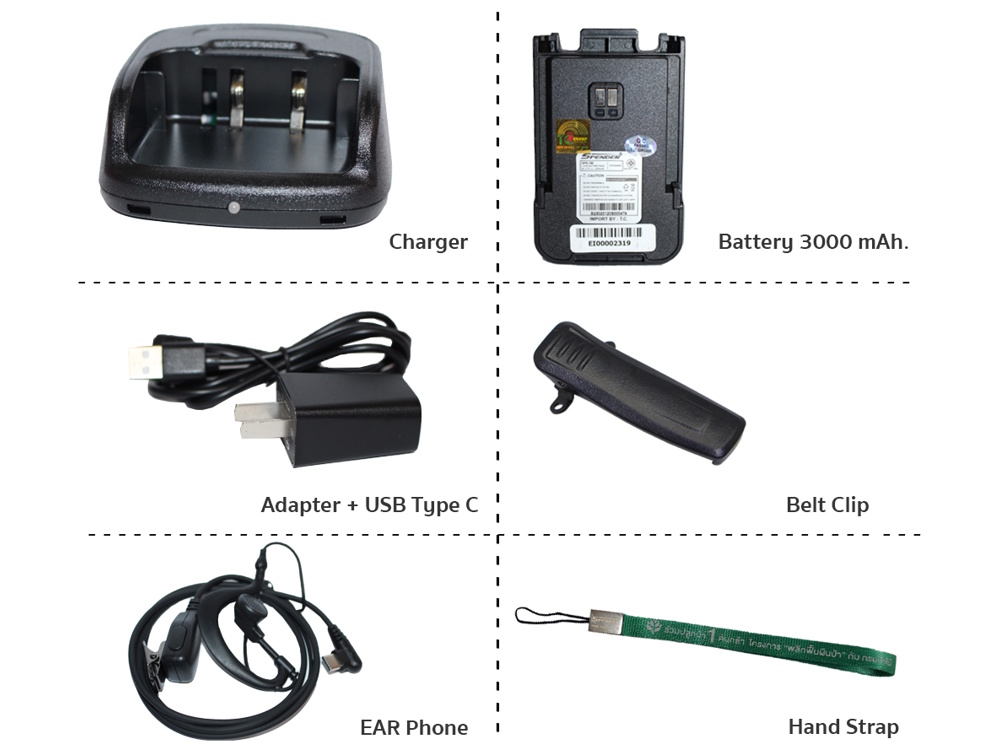 Bộ đàm 4G Spender TC-5M