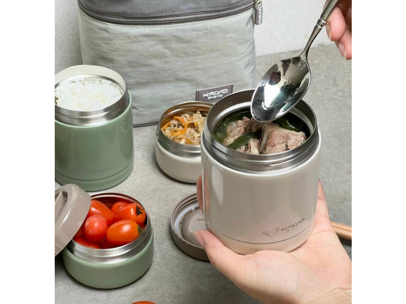 Bộ hộp cơm giữ nhiệt Kaiyo dung tích 1.200ml