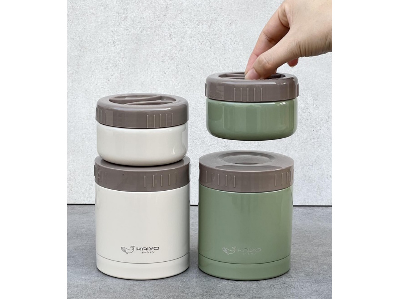 Bộ hộp cơm giữ nhiệt Kaiyo dung tích 1.200ml
