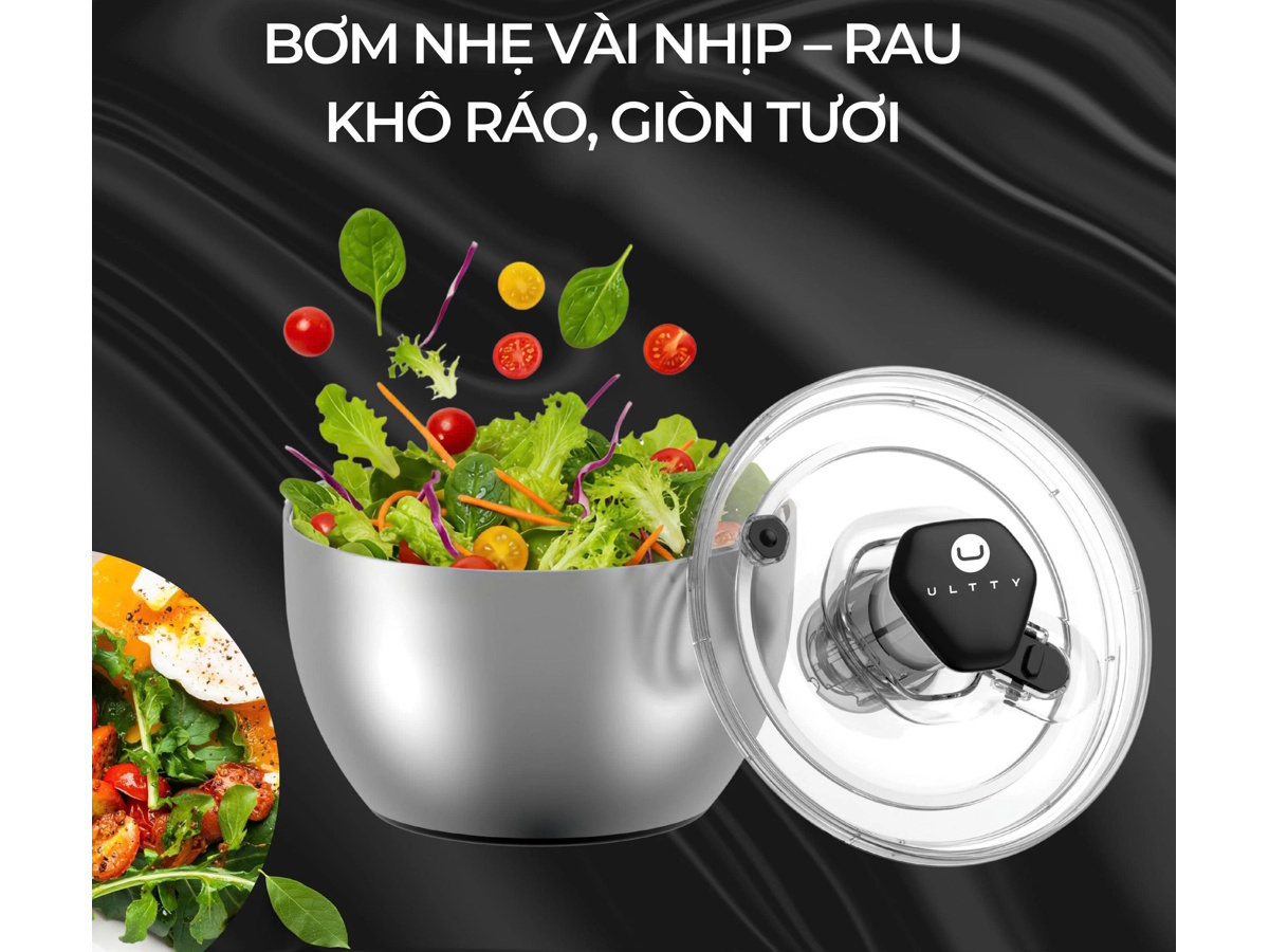 Chậu rổ quay rau cao cấp U Ultty PF360