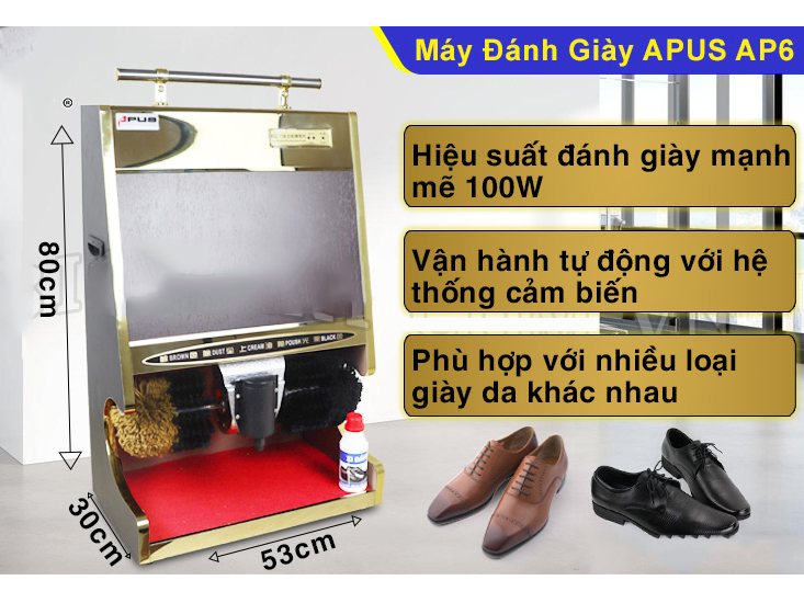 Máy đánh giày Apus AP6