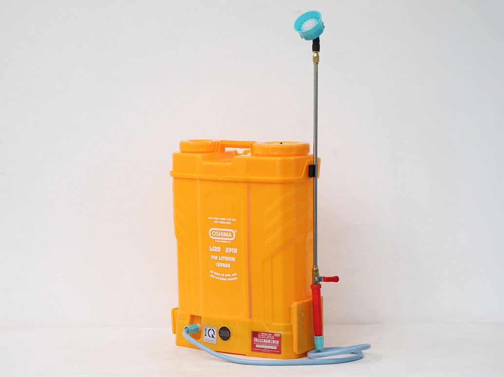 Máy phun thuốc trừ sâu, côn trùng điện Oshima Li20 (1 pin)
