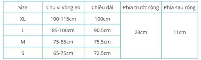 Đai hỗ trợ vùng thắt lưng Standard Pita Coru