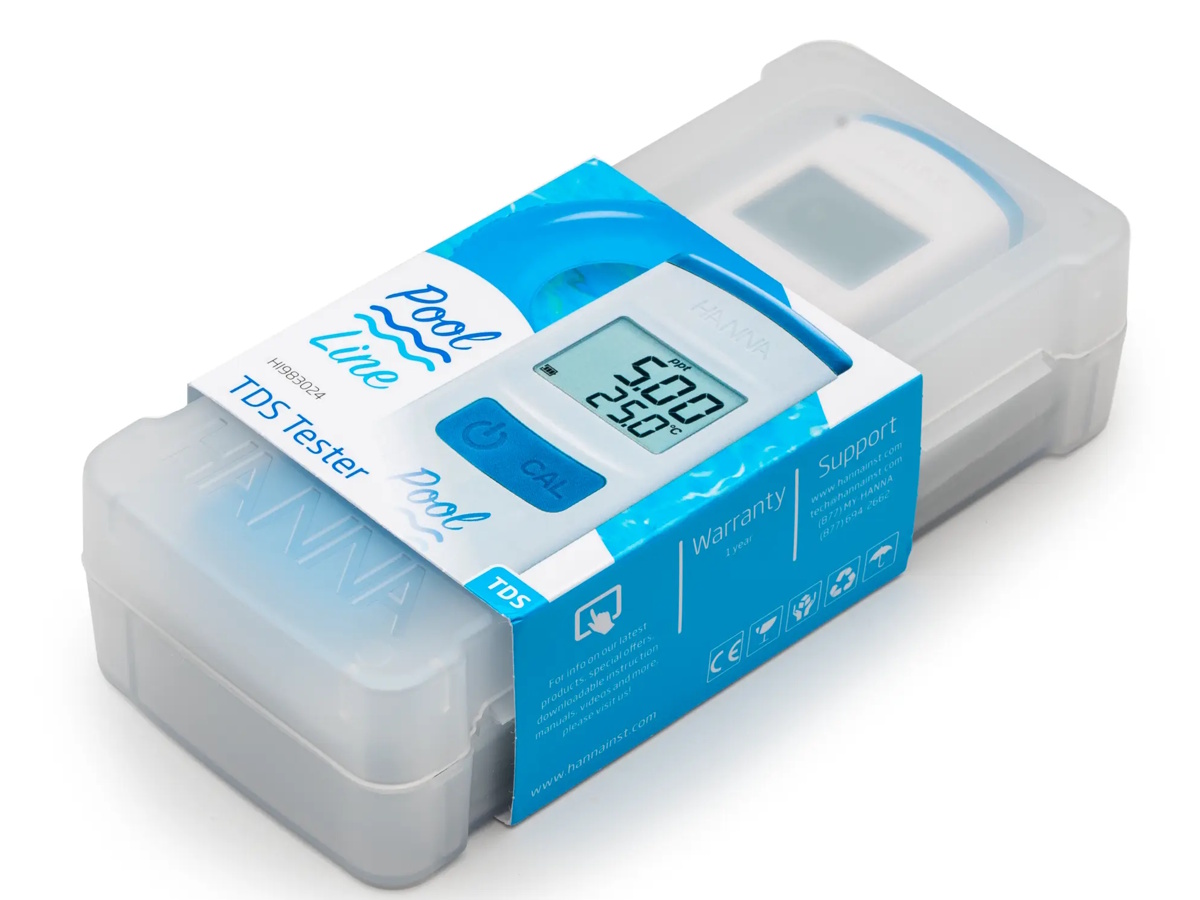 Bút đo tổng chất rắn hòa tan, nhiệt độ thang cao HI983024 (0.00 - 10.00 g/L)