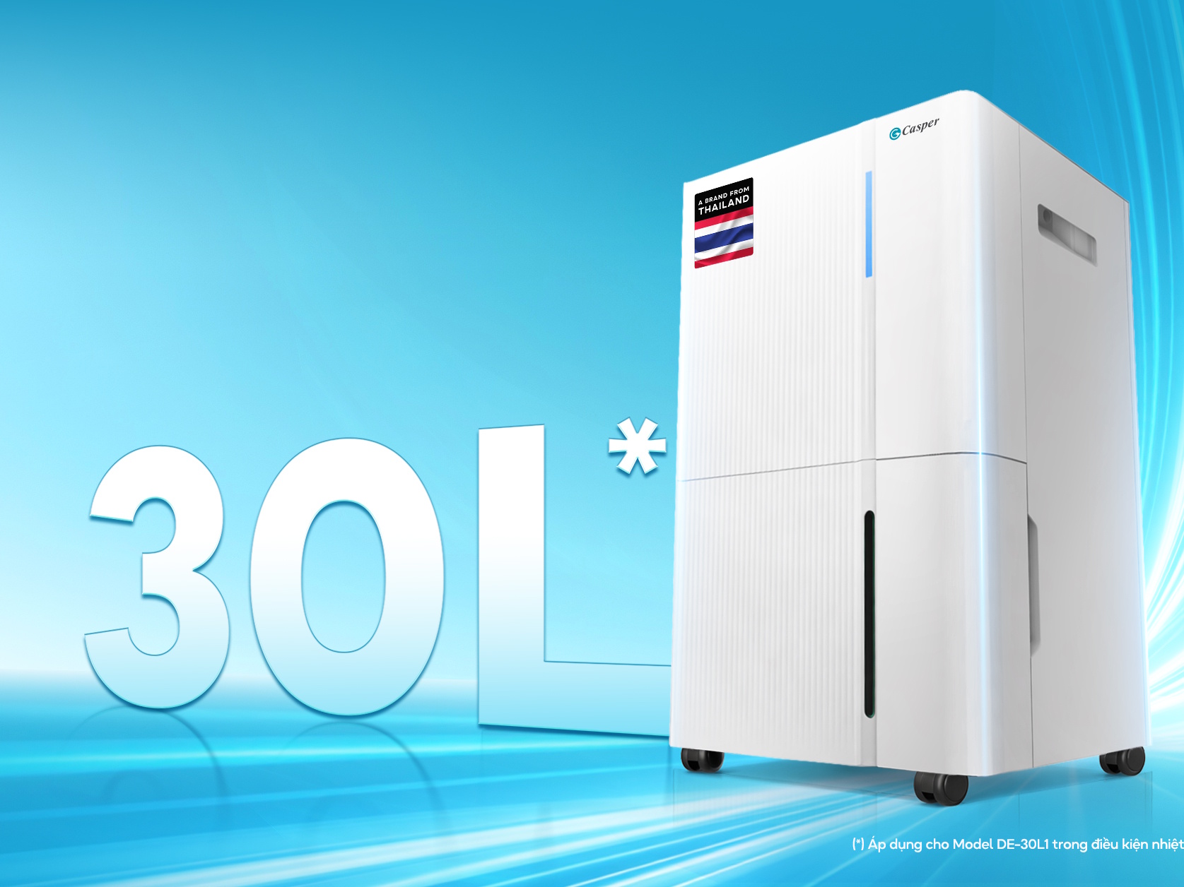 Máy hút ẩm Casper DE-30L1 (30 lít)