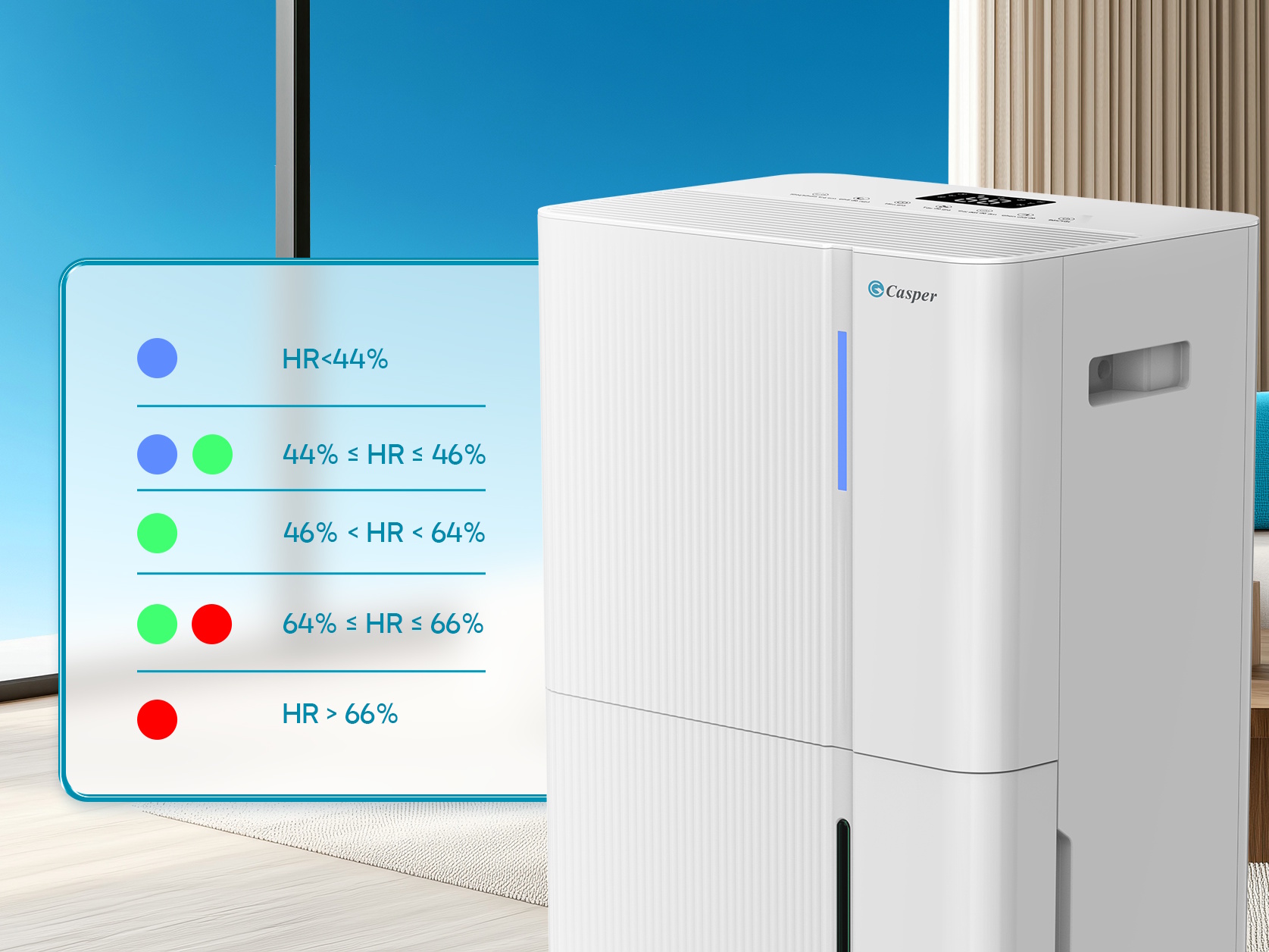 Máy hút ẩm Casper DE-30L1 (30 lít)