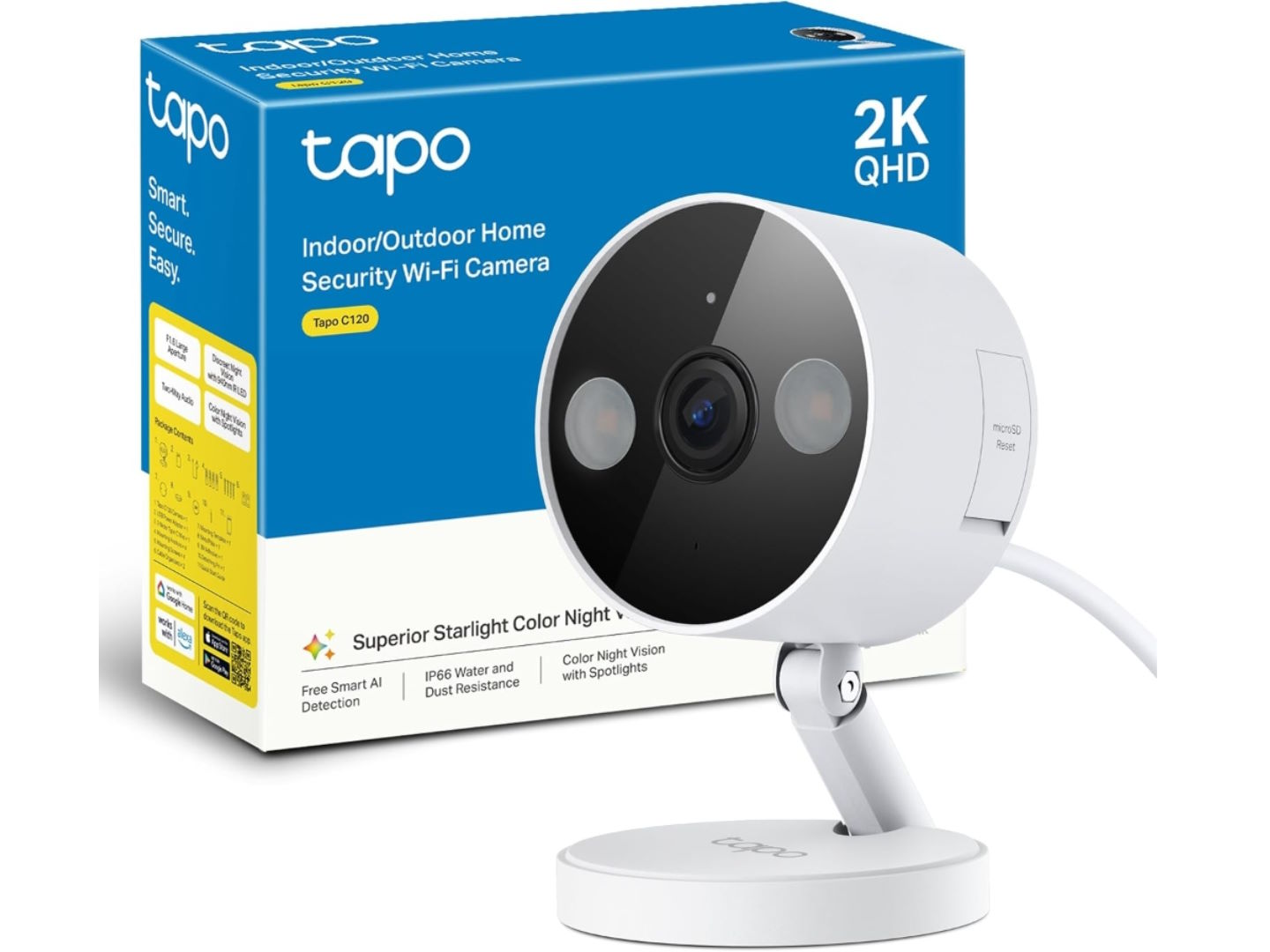 Camera AI Wifi an ninh TP-Link Tapo C120
