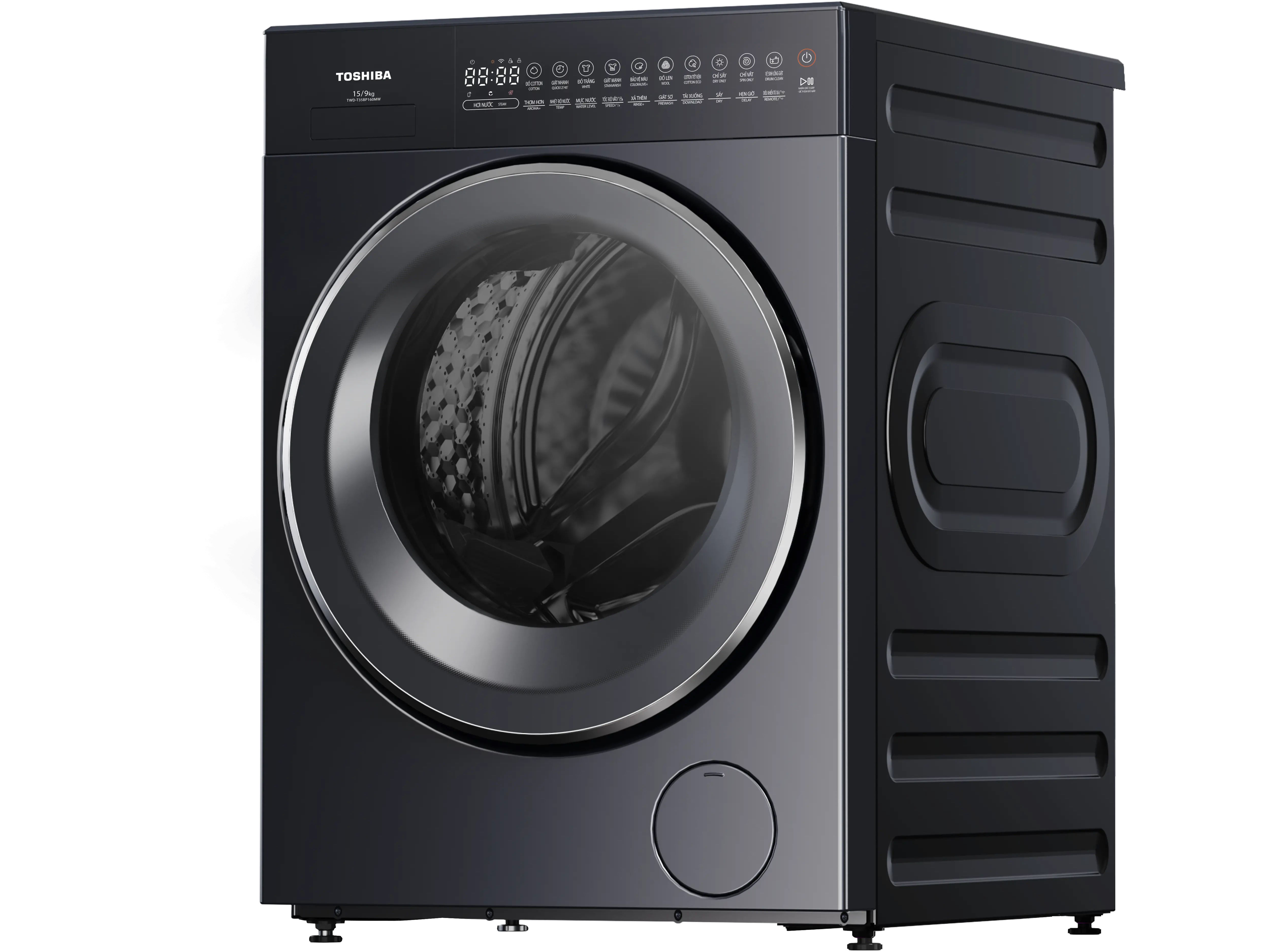 Máy giặt sấy Toshiba TWD-T35BP160MWV(MG) (giặt 15kg, sấy 9kg)