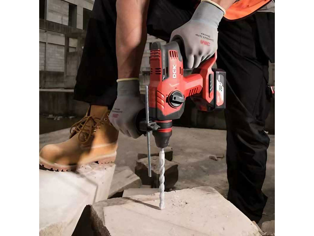 Máy khoan búa dùng pin DCK 