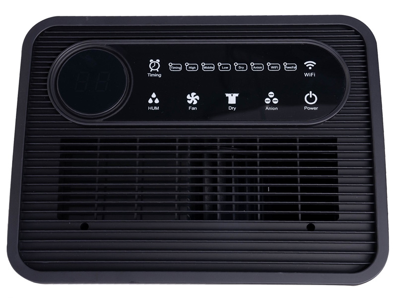 Bảng điều khiển điện tử thông minh của máy hút ẩm Kosmen KM-60S 