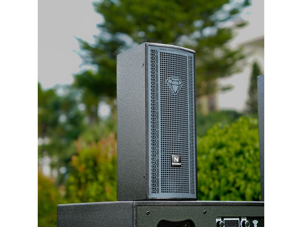 Loa kéo bình điện Nanomax Pro-216N (Bass đôi 40cm, 2.250W)