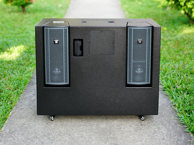 Loa kéo bình điện Nanomax Pro-216N (Bass đôi 40cm, 2.250W)