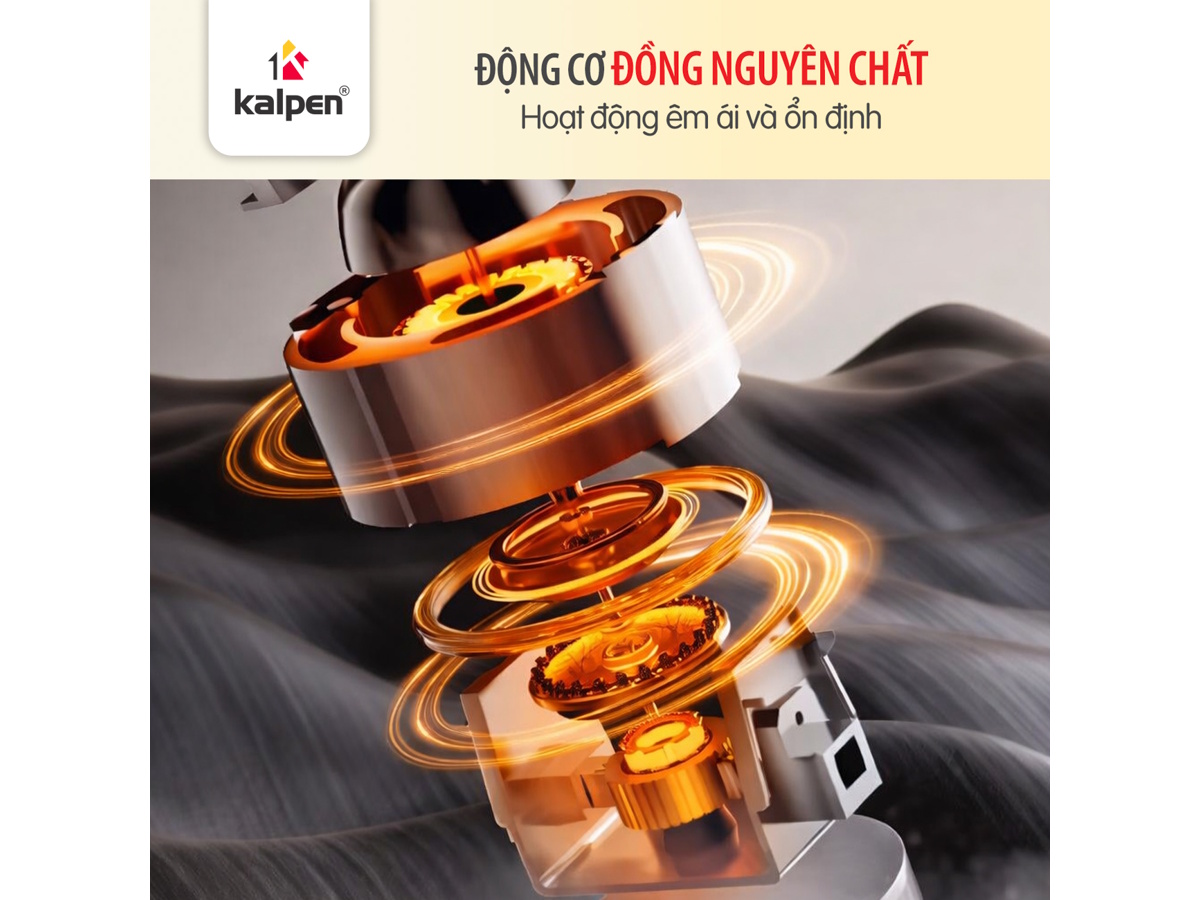 Máy xay đa năng 3 cối thủy tinh Kalpen B8 500W