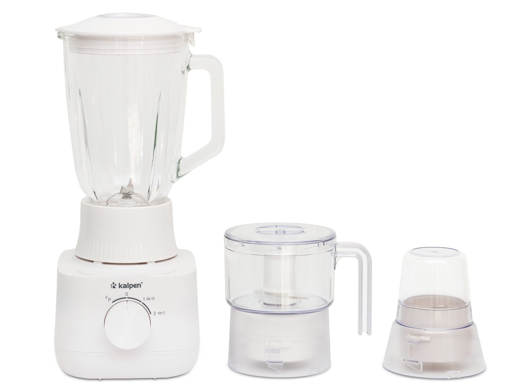 Máy xay đa năng 3 cối thủy tinh Kalpen B8 500W